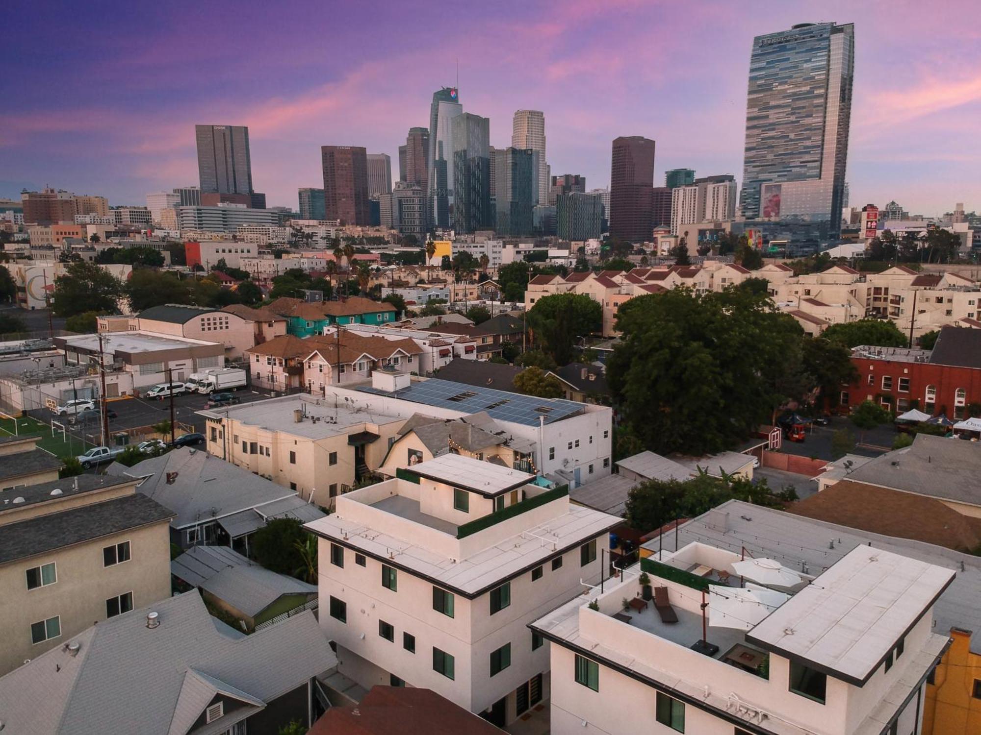 Stylish Dtla Home With Views Los Angeles Bagian luar foto