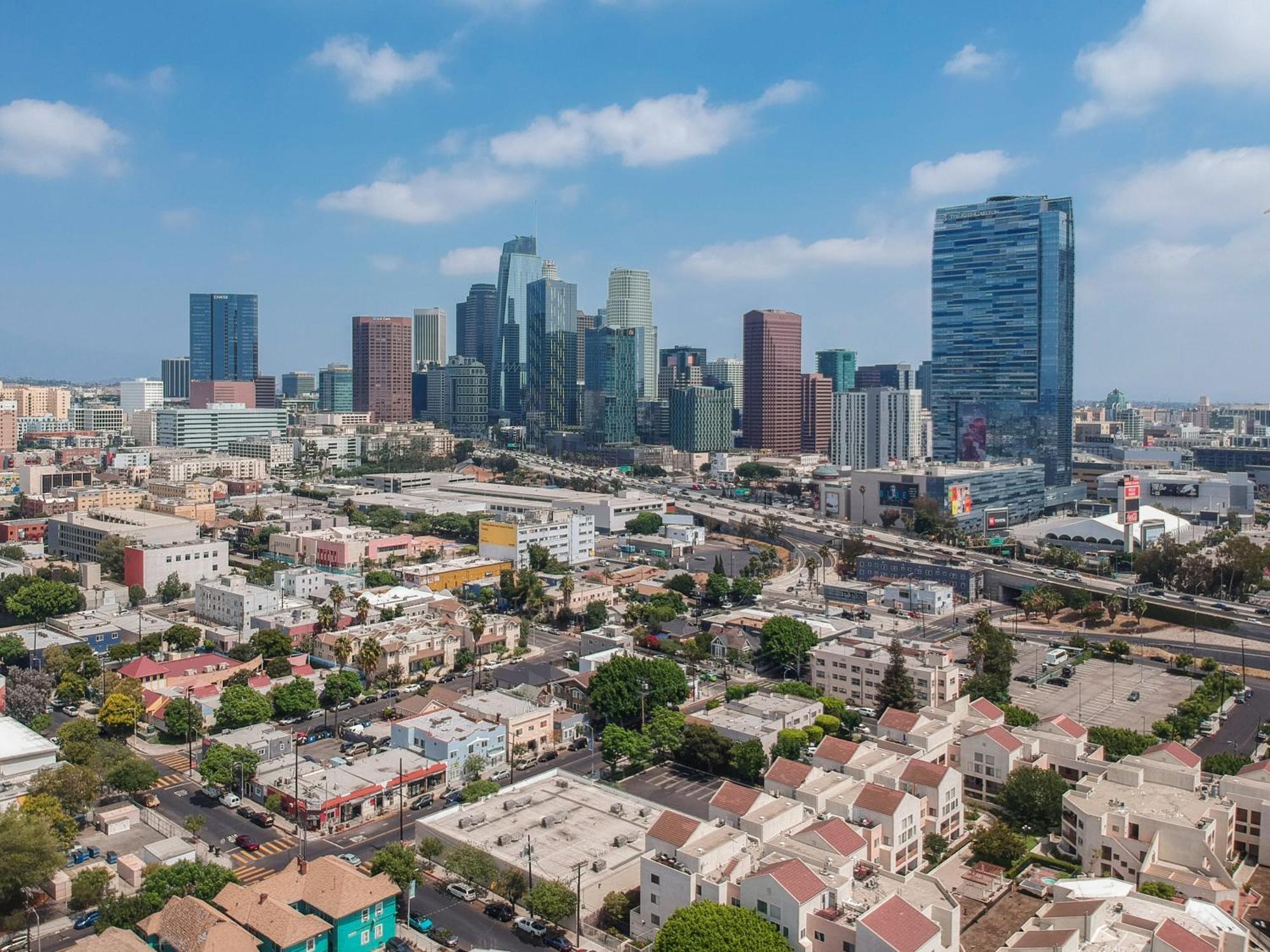 Stylish Dtla Home With Views Los Angeles Bagian luar foto